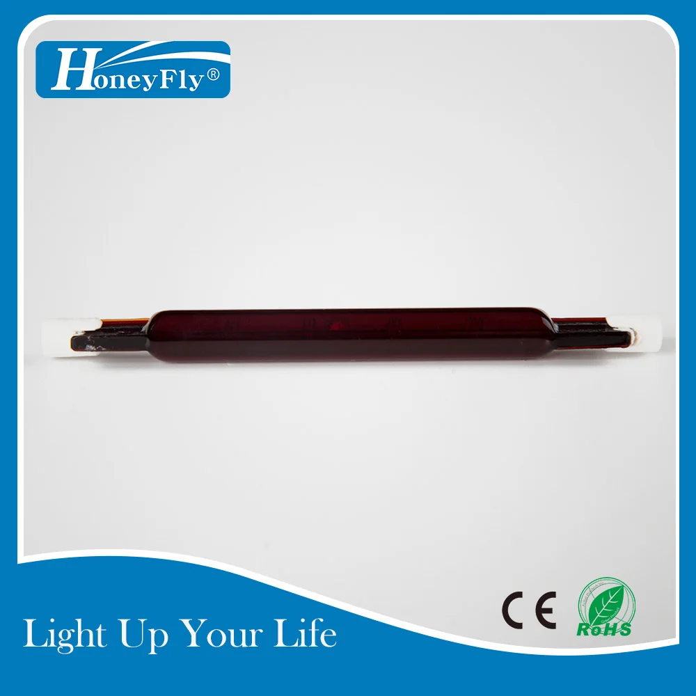 3 шт. инфракрасные галогенные лампы HoneyFly J118 220 В 750 Вт двойная спиральная