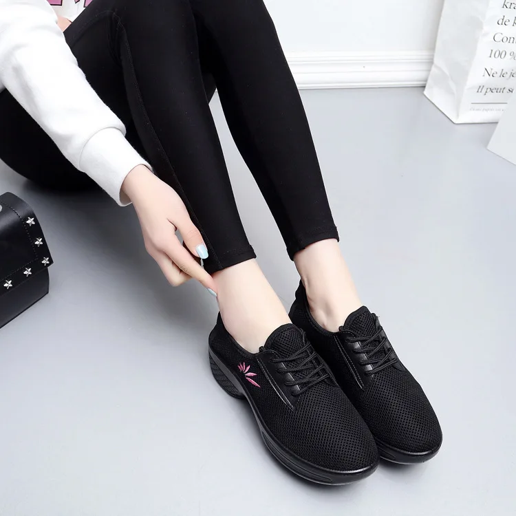 Женские кроссовки для фитнеса и гимнастики на мягкой подошве|dance shoes|shoes dancedancing shoes