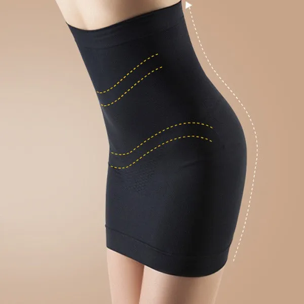 Женское корректирующее белье для похудения, Корректирующее белье Cincher, бесшовный корсет, облегающая юбка M L