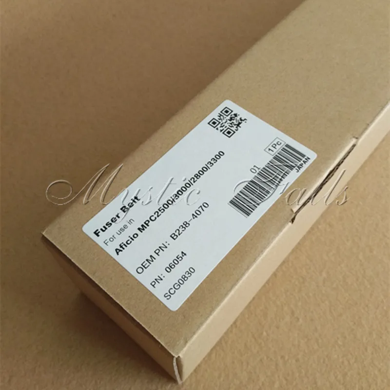 1X B238-4070 B2384070 японское термозакрепляющее устройство ремень для Ricoh Aficio MPC 2500 3300 MPC2000 MPC3000 MPC2800 MPC3300 MPC2500 рукав крепежной пленки