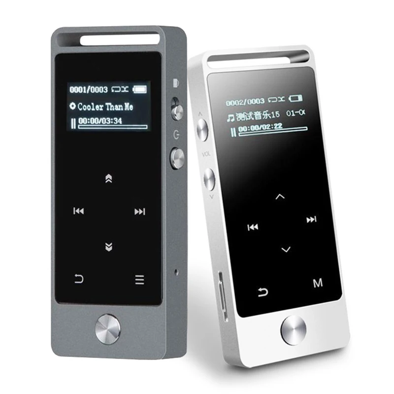 

Original MP3 Player 8GB BENJIE S5 MP3 Player Mini Bluetooth Touch Screen Lossless Music MP3 Player with FM Radio