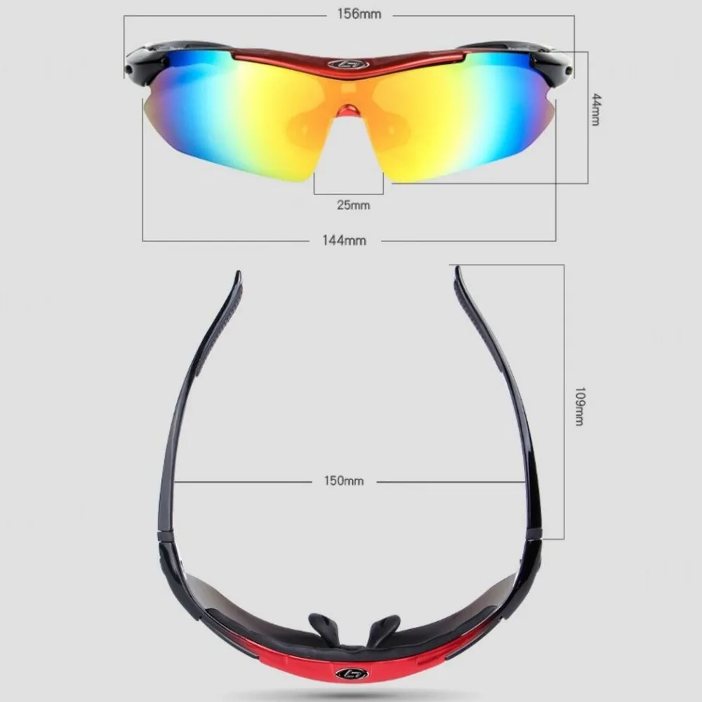 Polarized Cycling Glasses for Men Women Professional Riding MTB Sunglasses Mountain Road Oculos Windproof Eyewear