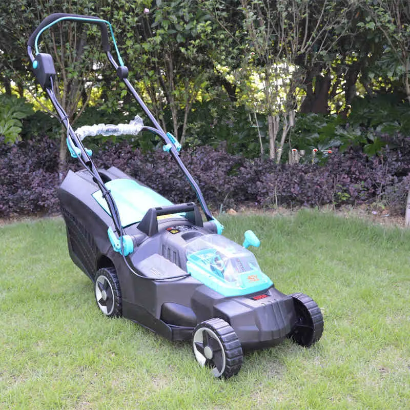 40V Electric Rechargeable Hand Push Home Lawnmower Garden Power Tools