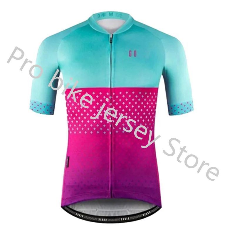 AAA Высококачественная испанская брендовая велосипедная майка с коротким рукавом летняя дышащая велосипедная одежда быстросохнущая Roupa Ciclismo Maillot - Цвет: 14