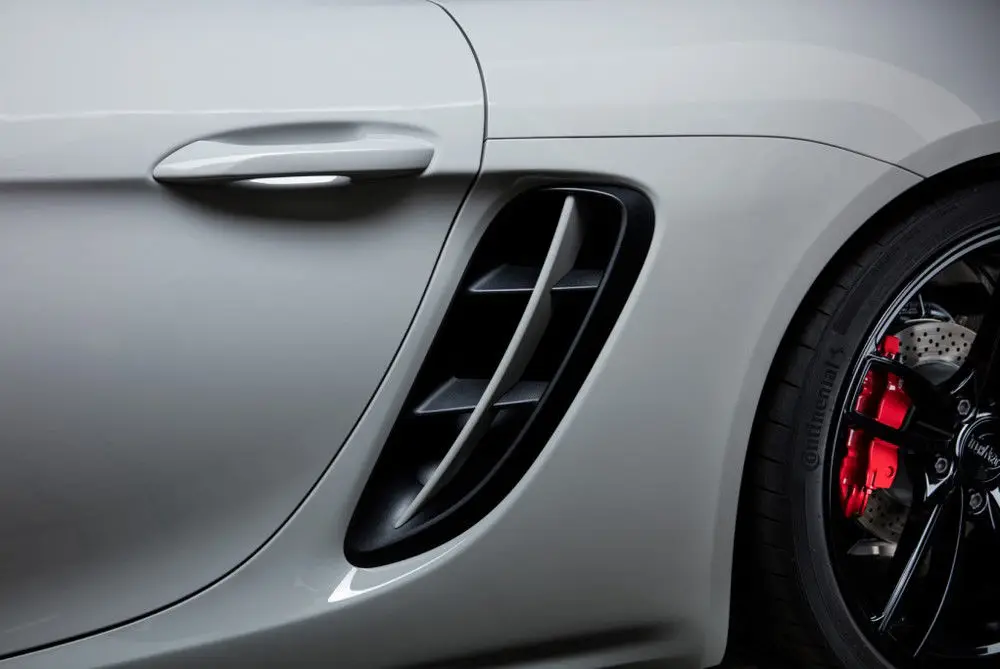 Real Carbon Fiber Side Vents Side Air Intakes Vents Fit For Porsche 718