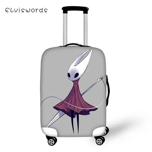 CDWX2317LMS ELVISWORDS чемодан защитный чехол мультфильм полые ночные принты шаблон эластичный Пыленепроницаемый Чехол дорожные багажные аксессуары - Цвет: CDWX2317LMS