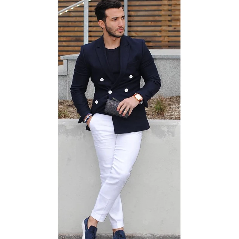 2017-Latest-Coat-Pant-Design-Navy-Blue-Double-Breasted-Men-Suit-Casual-Blazer-Skinny-Tuxedo-Custom