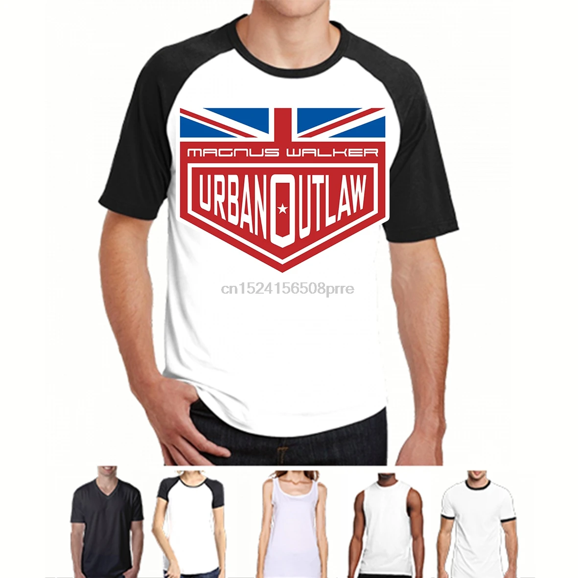 Magnus Walker Urban Outlaw футболка с британским флагом мужские модные хлопковые топы