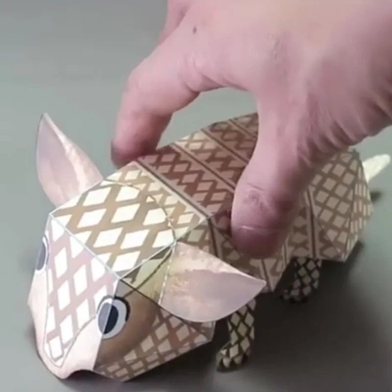 DIY Украшение для альбома из бумаги D'Haruki Nakamura бумажные игрушки пингвин птица оригами Kirigami Pliage decoavrez украшения бумажные игрушки