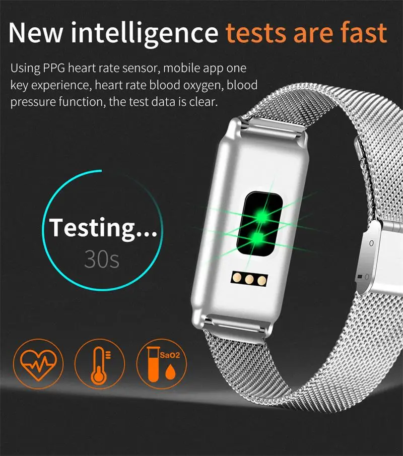 MOCRUX 2018 Smart Bracelet Wristband       - Smartband Sport Watch ios android IOS (9)
