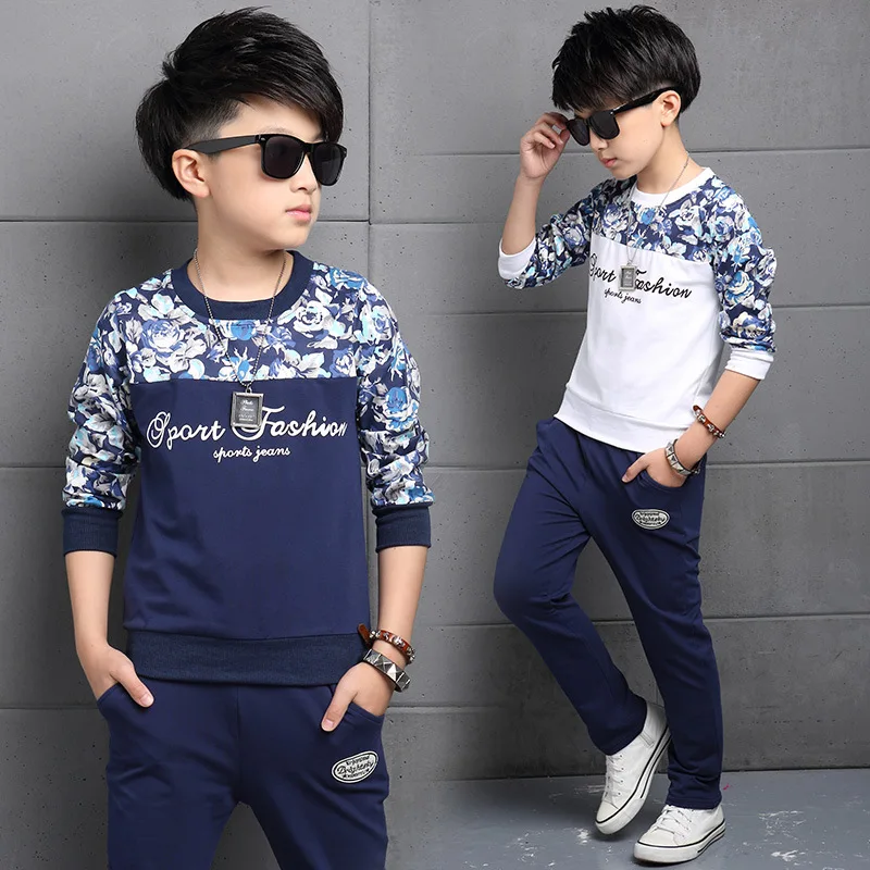 

2016 Boys Sets Children Clothes Kids Set Boys Spring Autumn Baby Sets Cotton Boy Tracksuits Kids Casual Sport Suits Coats+ Pants