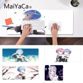 

MaiYaCa RE ZERO Starting Life In Another World Office Mice Gamer Soft Mouse Pad Comfort Mouse Mat Gaming Lockedge Mousepad