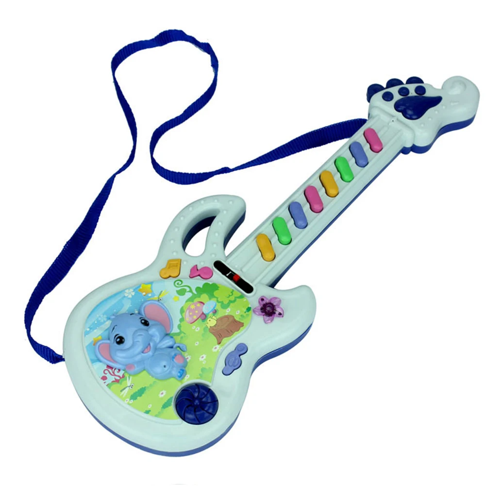 Дети ребенок гитара из мультфильма акустическая классический музыкальный инструмент игрушка Подарки
