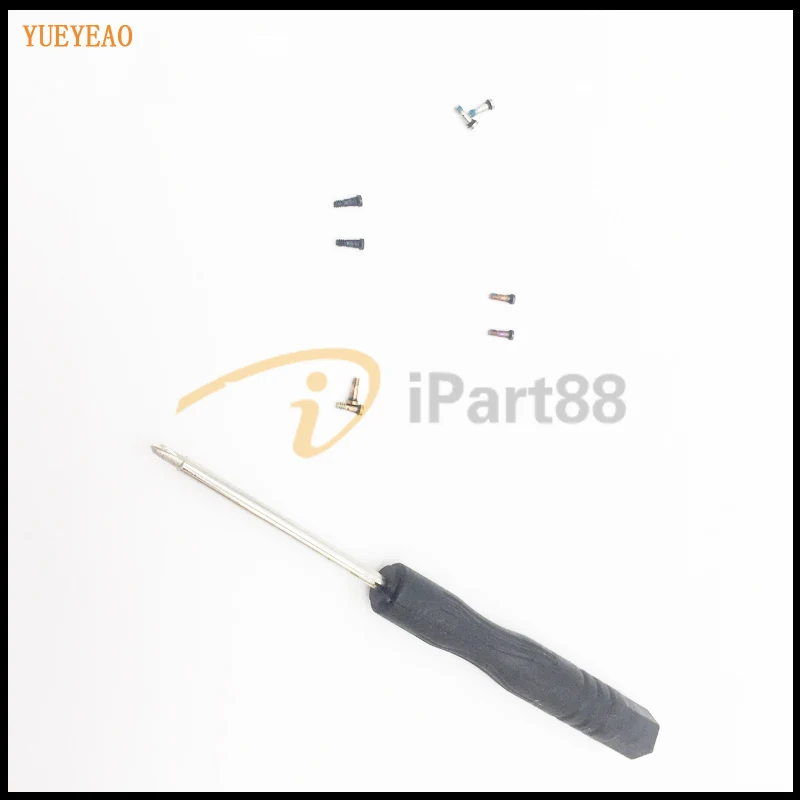 

10Pcs Y06 Screwdriver Torx 5 Point Star screw Pentacle Dock Bottom Connector Screw + 1pcs Screwdriver For iPhone 7 7 plus