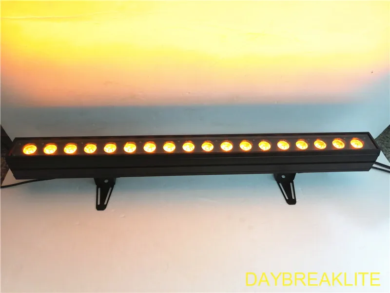 5 шт. сценический светодиодный настенный светильник для мытья 18*15 Вт led бар