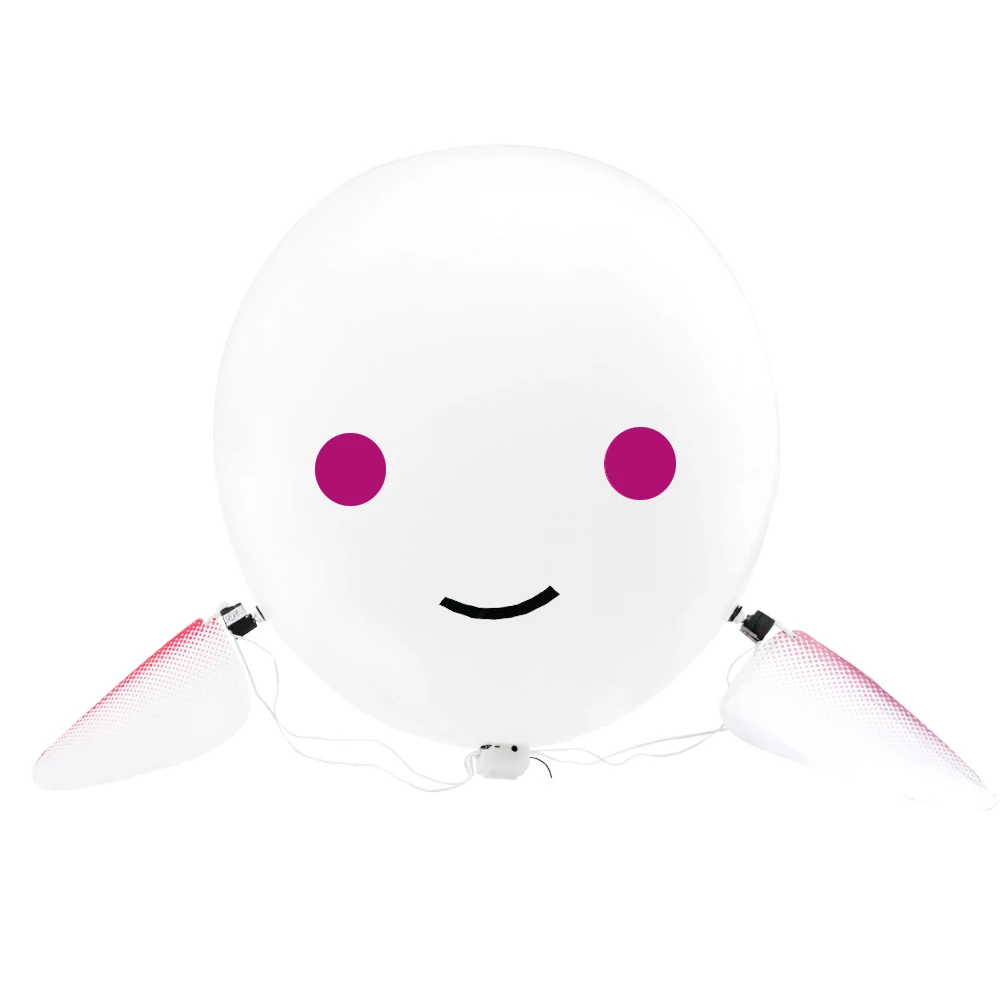 

Cute JJRC H80 Qbo Fly Remote Control Helium Balloon Robot Toys 30mins Flight Time 2.4G RC Quadcopter RTF Girls Gift Pink