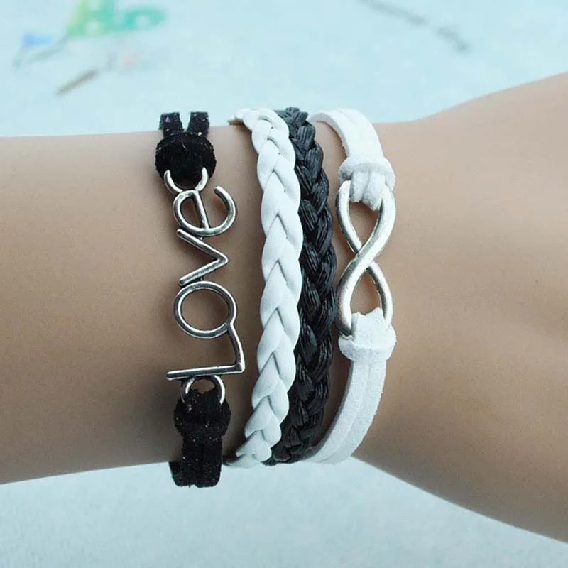 Fashion Punk Charms Bracelets Vintage Statement Fashion Jewelry