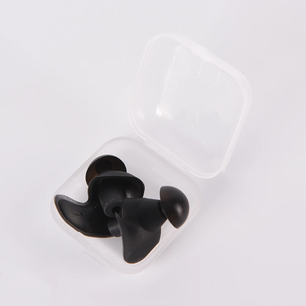 

Soft Silicone Swimming Ear Plugs Sound Noise Reduction Ear Plug With Retail Box For Swim Sleep Snoring Swimming Accessories