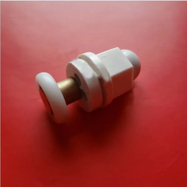 1PCS Bathroom parts pulley shower room accessory pulley roller sheave door rollers pulley hanging steel frame copper nylon CP189 1PCS Bathroom parts pulley shower room accessory pulley roller sheave door rollers pulley hanging steel frame copper nylon CP189