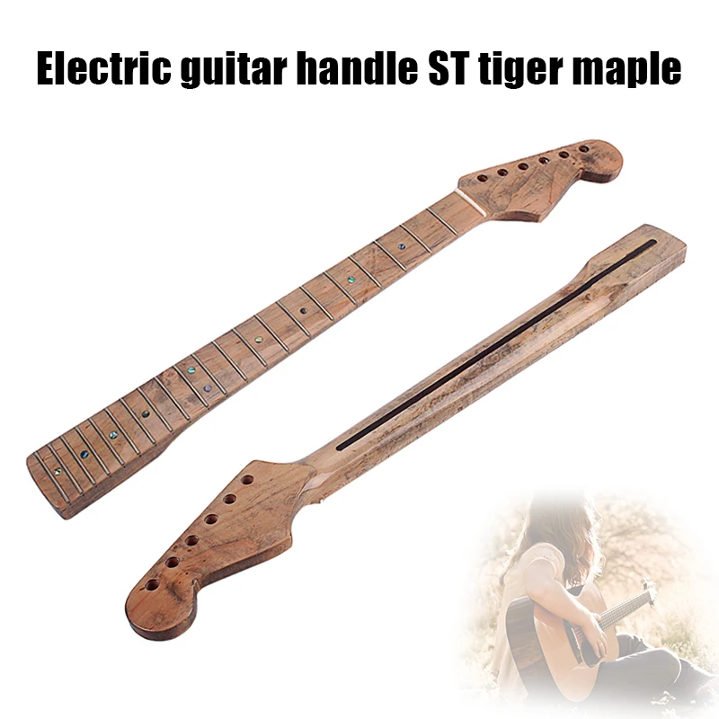 

HOT Electric Guitar Neck Wooden 21 Fret Vintage Musical Instrument Replacement Accessories HV99