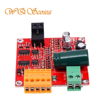 

WQScosea Q8S347 DC 6V-36V 15A High Power Motor Driver Controller Board PWM Speed Regulator Controller Module 12V 24V 36V for MCU