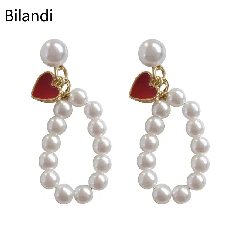 

Fashion Jewelry Statement Earrings 2019 New Pearl Dropping Earrings As Modern Jewelry Gifts For Women