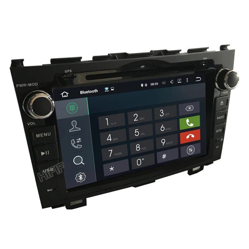 Cheap HD Quad Core A9 1.6GHz 1024X600 Android 7.12 Car DVD Player For Honda CRV CR-V 2006-2011 4G WiFi GPS Navigation Stereo Video SD 5