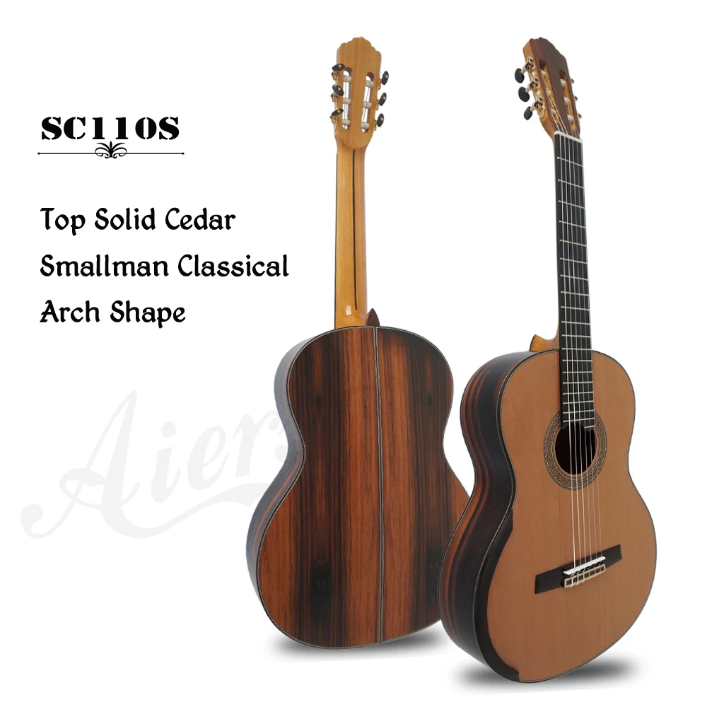 Aiersi smallman guitar with java ebony material  (2)