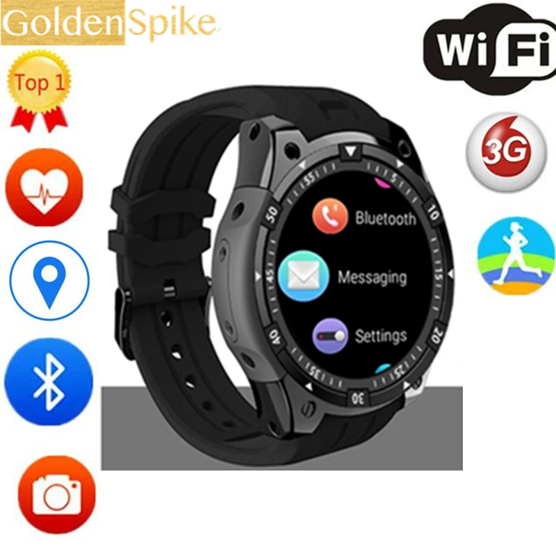 

2019 Andriod Smart wach X100 Support WIFI 3G GPS Bluetooth Heart Rate Monitor For Xiaomi Huawei Iphone Smart phone Vs kw88 Watch