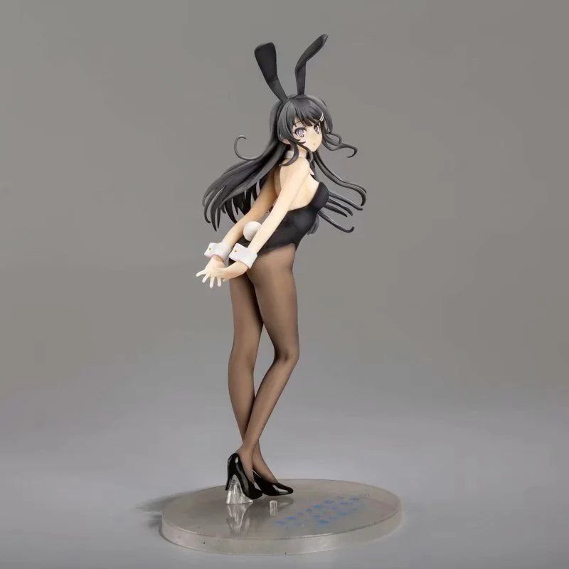 Anime Seishun Buta Yaro Wa Bunny Gril Senpai No Yume Wo Minai Mai Sakurajima PVC Action Figure Toy Sexy Girl Figuras Dolls 26cm (4)