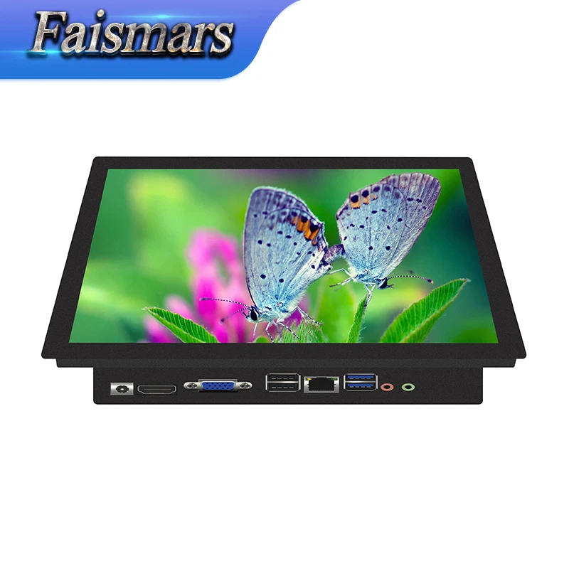 Faismars 12.1 inch touch screen panel pc with Resistive touch J3060 CPU all in one PC for industrial (1)