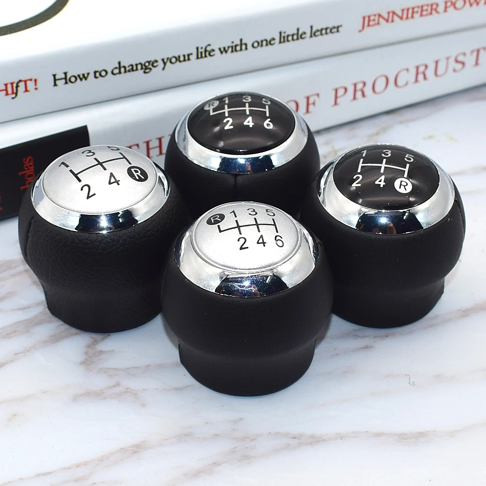 Buy Black/White Cap Car Accessories 5 / 6 Speed Gear