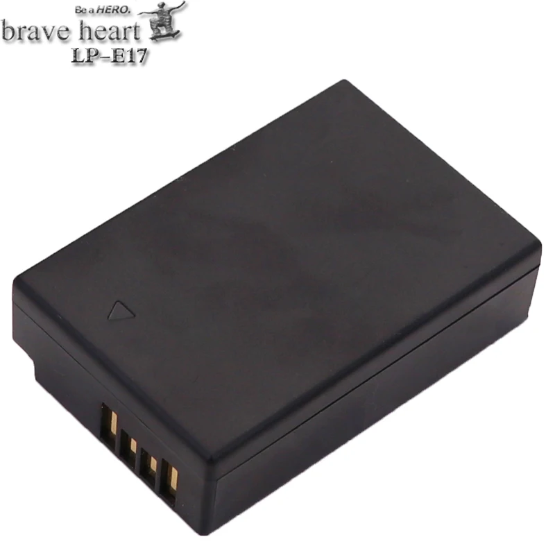 Brave heart 4x Bateria LPE17 LP E17 LP-E17 батарея+ ЖК-зарядное устройство батарея для Canon EOS M3 750D 760D T6i T6s 8000D Kiss X8i камера