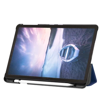 

For Samsung Galaxy Tab S4 T835 10.5 Case Tablet Magnetic Cover Auto Wake Sleep With Pen Slot