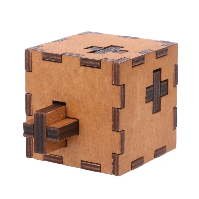 Швейцарский деревянный куб секретная головоломка деревянная игрушка головоломка для детей Y51E
