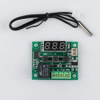 

DC 12V 24V Dual LED Digital Display Thermostat Temperature Controller Regulator Switch Control Relay NTC Sensor Module