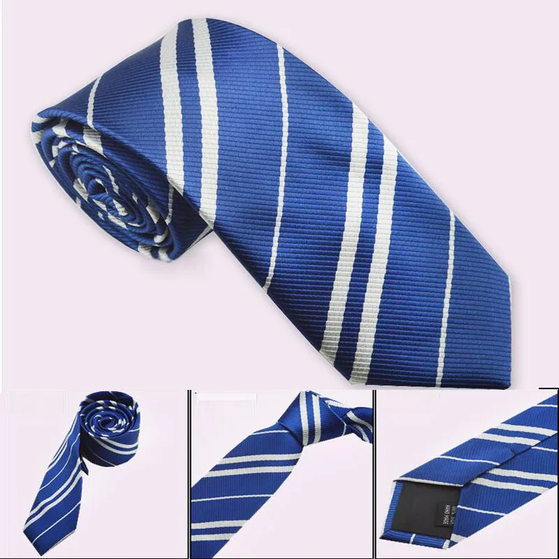 Гриффиндор галстук для взрослого матовый тонкий галстук Поттер Школьный Галстук - Цвет: blue