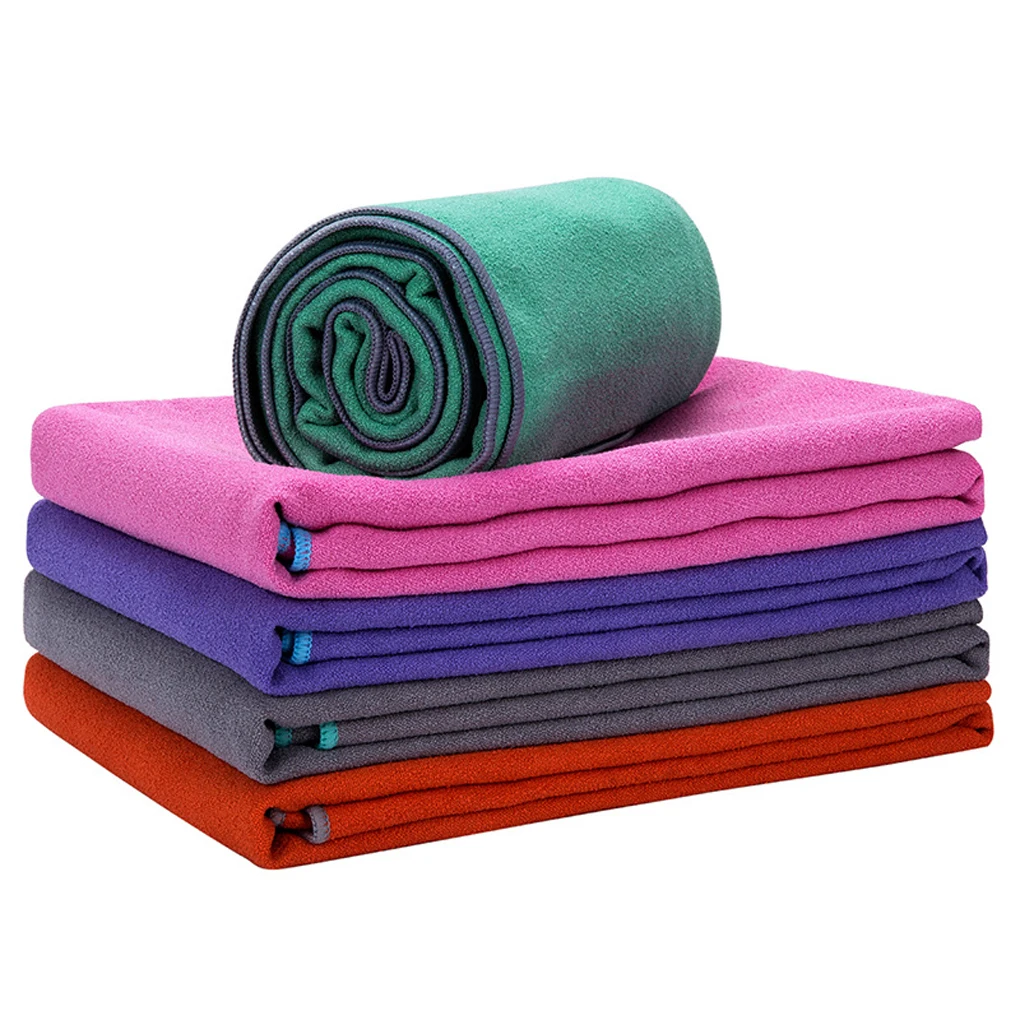 Microfiber Yoga Towel Moisture Wicking Yoga Mat Cover for Hot Yoga