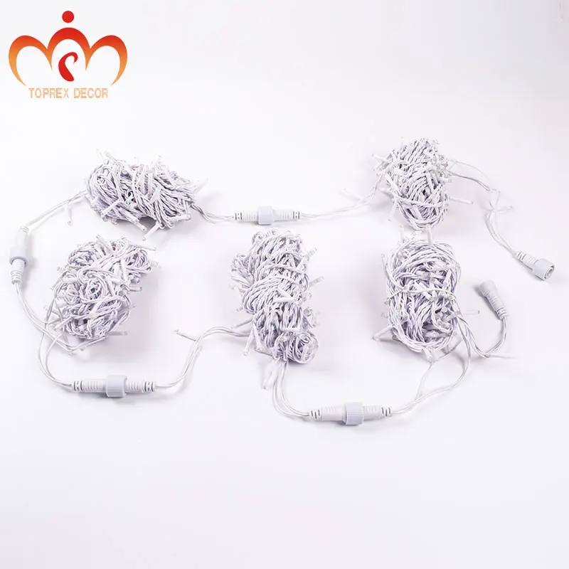 32.8' Length 100 LEDs white PVC LED string light waterproof christmas LED chain light wedding decor ramadan decoration light 32.8' Length 100 LEDs white PVC LED string light waterproof christmas LED chain light wedding decor ramadan decoration light