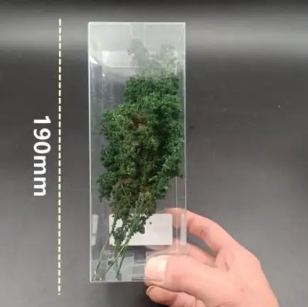 miniature Scenario model Simulation tree cluster Sand Table DIY Material  Train Military Scene scale models Landscapes