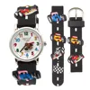 Girls Watch Cartoon Bus Dinosaur 3d Silicone Kids Watch Boys Girl Quartz Watch Children Sports Watch Kids Gift Waterproof Clock ► Photo 3/6