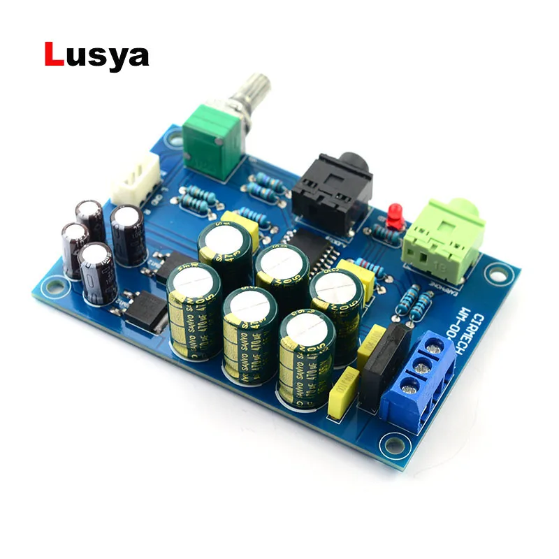 

TPA6120 Headphone Amplifier Board TPA6120A2 hifi zero noise Amplificador board DIY /finished
