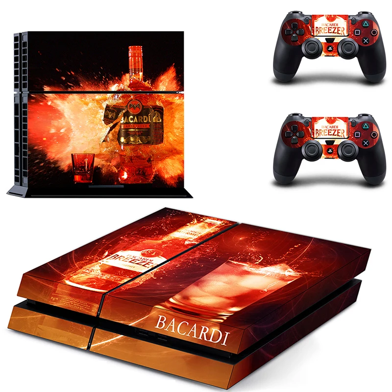 

PS4 Skin Jack Daniels PVC Sticker Cover For Sony PlayStation 4 Console and DualShock 4 Controller Skin Ps4 Accessory Sticker