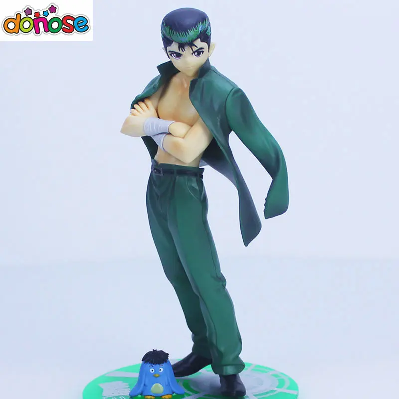 18CM Anime YuYu Hakusho Yusuke  1/8 Scale PVC Action Figure Collectible Toy Dolls kids gifts