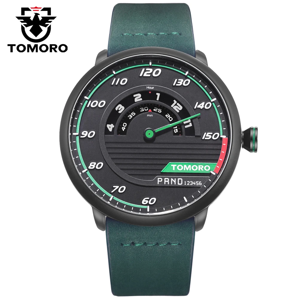 Prix pour Tomoro hommes unique de voiture de course 3d conception vache bracelet en cuir de luxe De Mode Sport Noir Quartz Montre-Bracelet 2017 Tout Neuf TMR1017 Prix pour Tomoro hommes unique de voiture de course 3d conception vache bracelet en cuir de luxe De Mode Sport Noir Quartz Montre-Bracelet 2017 Tout Neuf TMR1017