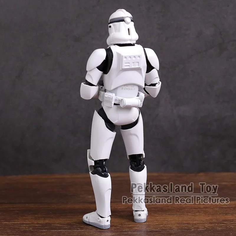 SHF Клон Trooper PHASE II/PHASE I капитан ПВХ фигурка Коллекционная модель игрушки