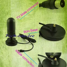 1 шт. цифровая, Бесплатный просмотр 30dBi DVB-T ТВ HD ТВ антенна с ТВ разъем