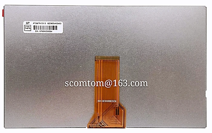 Original 9 inch AT090TN12 V.3 Portable DVD Car Audio and Video Display Screen Panel AT090TN12 V3