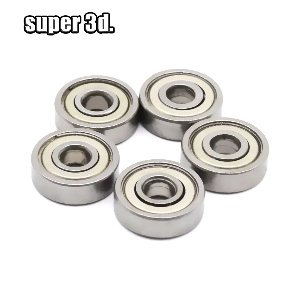 

10pcs 623ZZ bearing 623-ZZ 3x10x4 Miniature deep groove 623 2Z ZZ for 3D printer