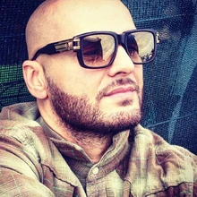 JackJad Мода Grandmaster два хип-хоп квадратные Стильные Солнцезащитные очки Мужские Винтажные градиентные солнцезащитные очки Oculos De Sol Masculino 28025